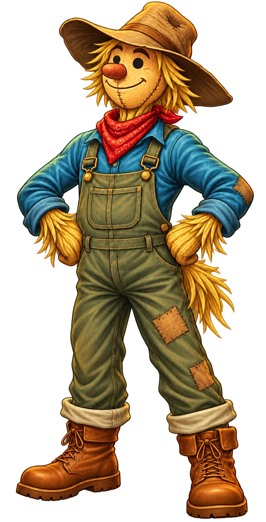 Steve the not-so-scary Scarecrow: